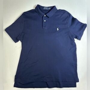 Polo Ralph Lauren Men’s Classic-Fit‎ Cotton Polo Shirt Refined Navy size XL